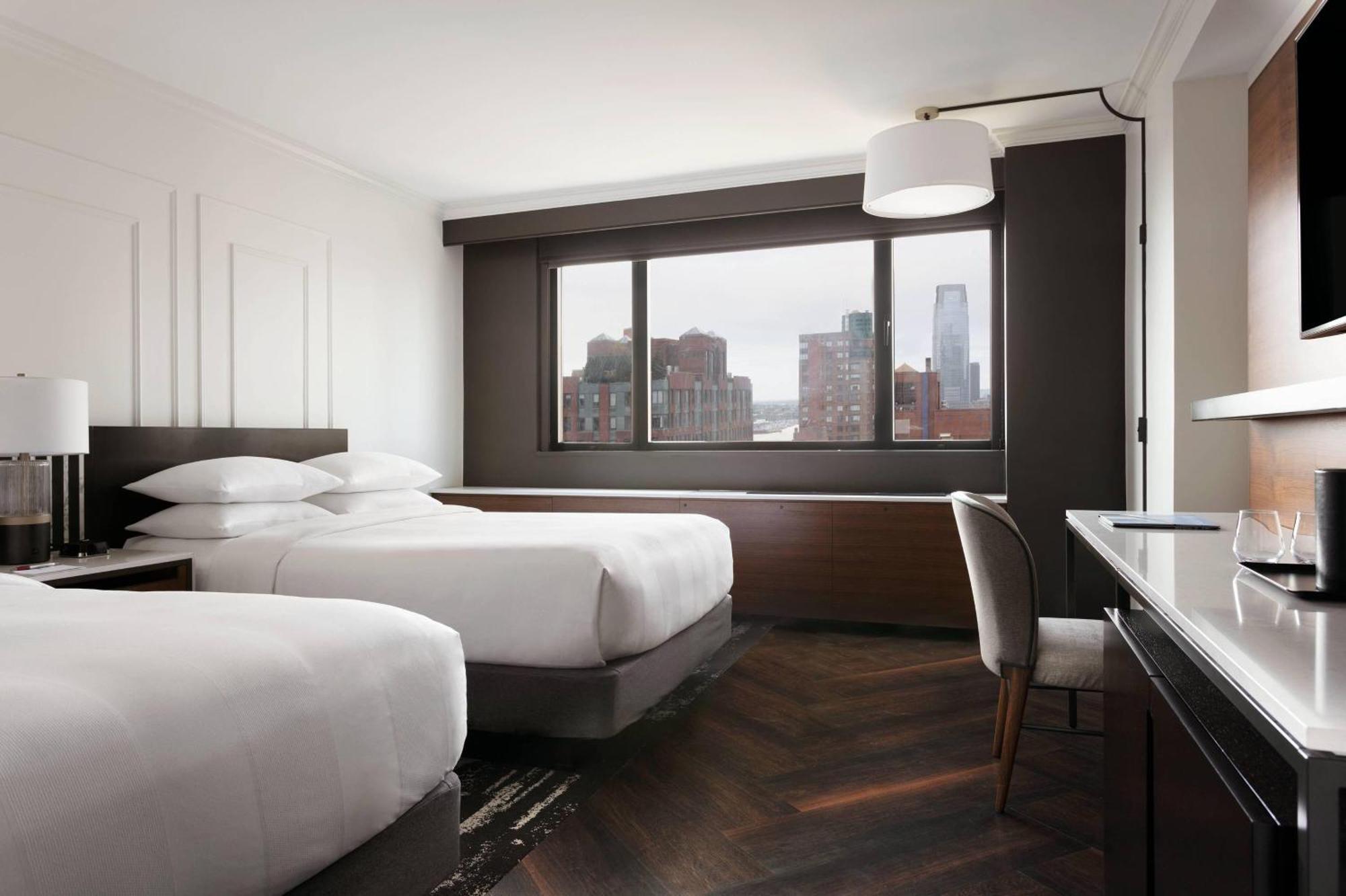 Chambre Double Deluxe avec 2 Lits Doubles - Vue sur Port